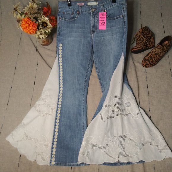 Levi's Denim - 1585 Jeaniemade Size 10m Levi's 515 Bell-Bottoms